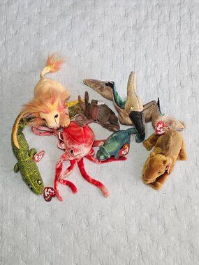 7 Collectible Ty Beanie Babies